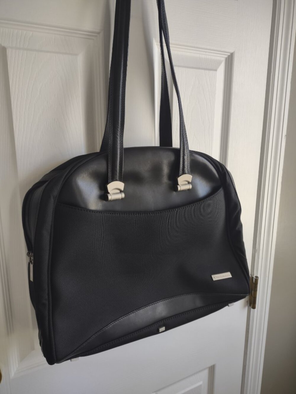 Vintage Victorinox tote bag - dome shaped carry-on bag - work tote or baby bag